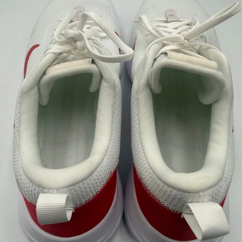 Nike Flex Experience 12 Men's Running Shoes White Red Size 12 Wide DV0744-102